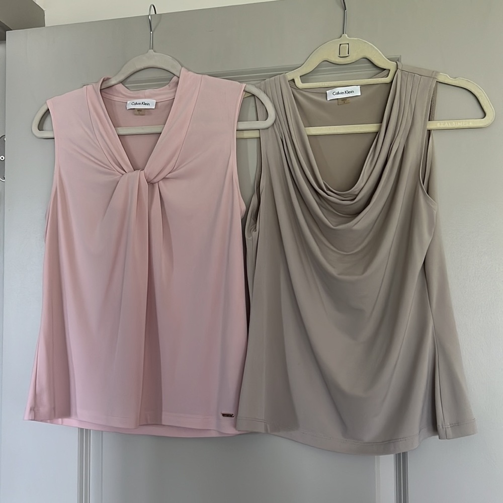Calvin Klein blouses/tops